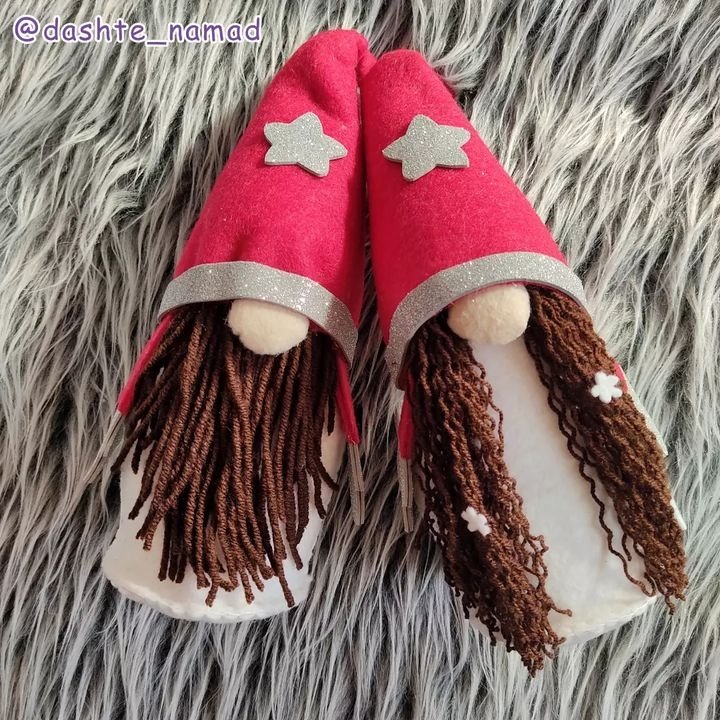 عروسک لی‌لی‌پوت نمدی