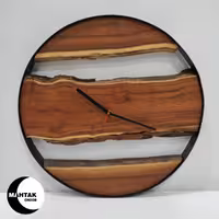 ساعت روستیک کد WM08 (چوب توت و رینگ فلزی) سایز 50