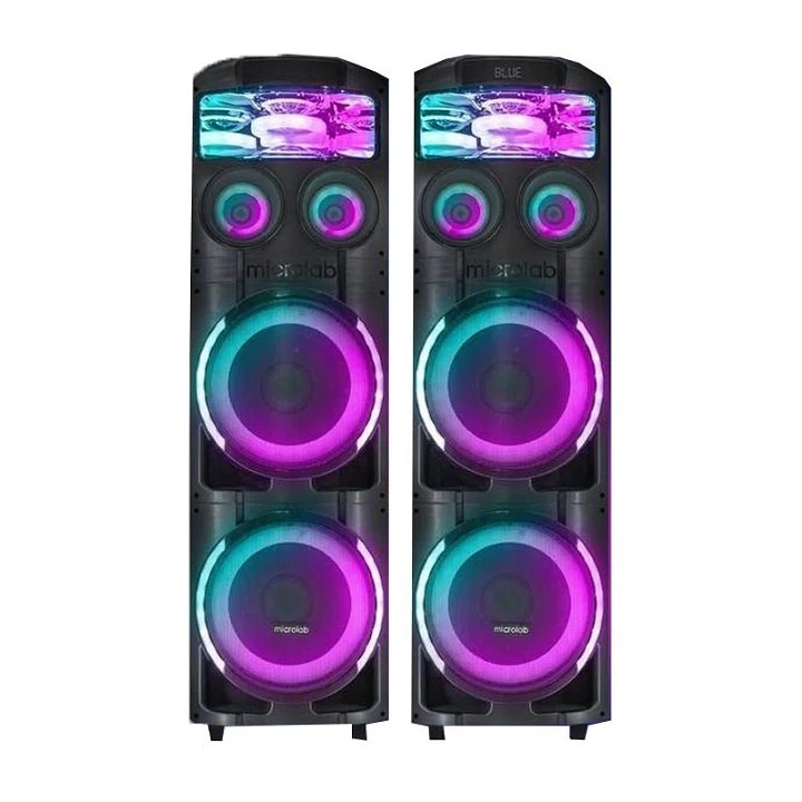 خرید و قیمت اسپیکر میکرولب مدل DJ-V400 3D UFO Light