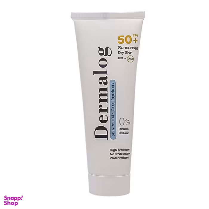کرم ضد آفتاب درمالوگ مدل dry skin حجم 50 میلی لیتر