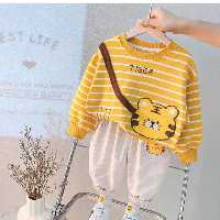 بلوز شلوار بچگانه اسپرت مناسب یک تا چهار و نیم سال 