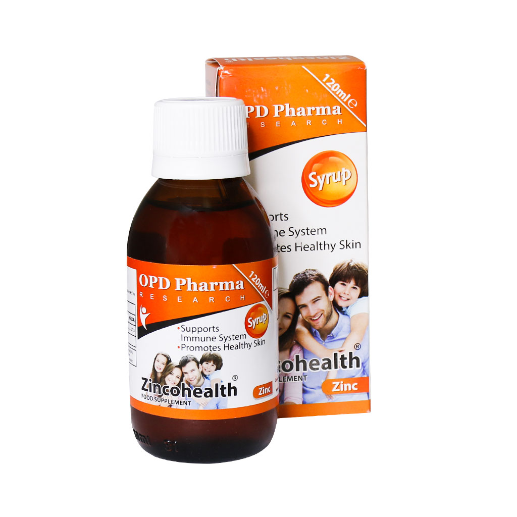 شربت زینکو هلث او پی دی فارما 120 میلی لیتر
