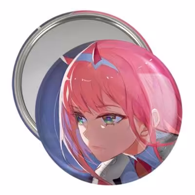 آینه جیبی خندالو مدل زیروتو انیمه دارلینگ در فرنکس کد 12009