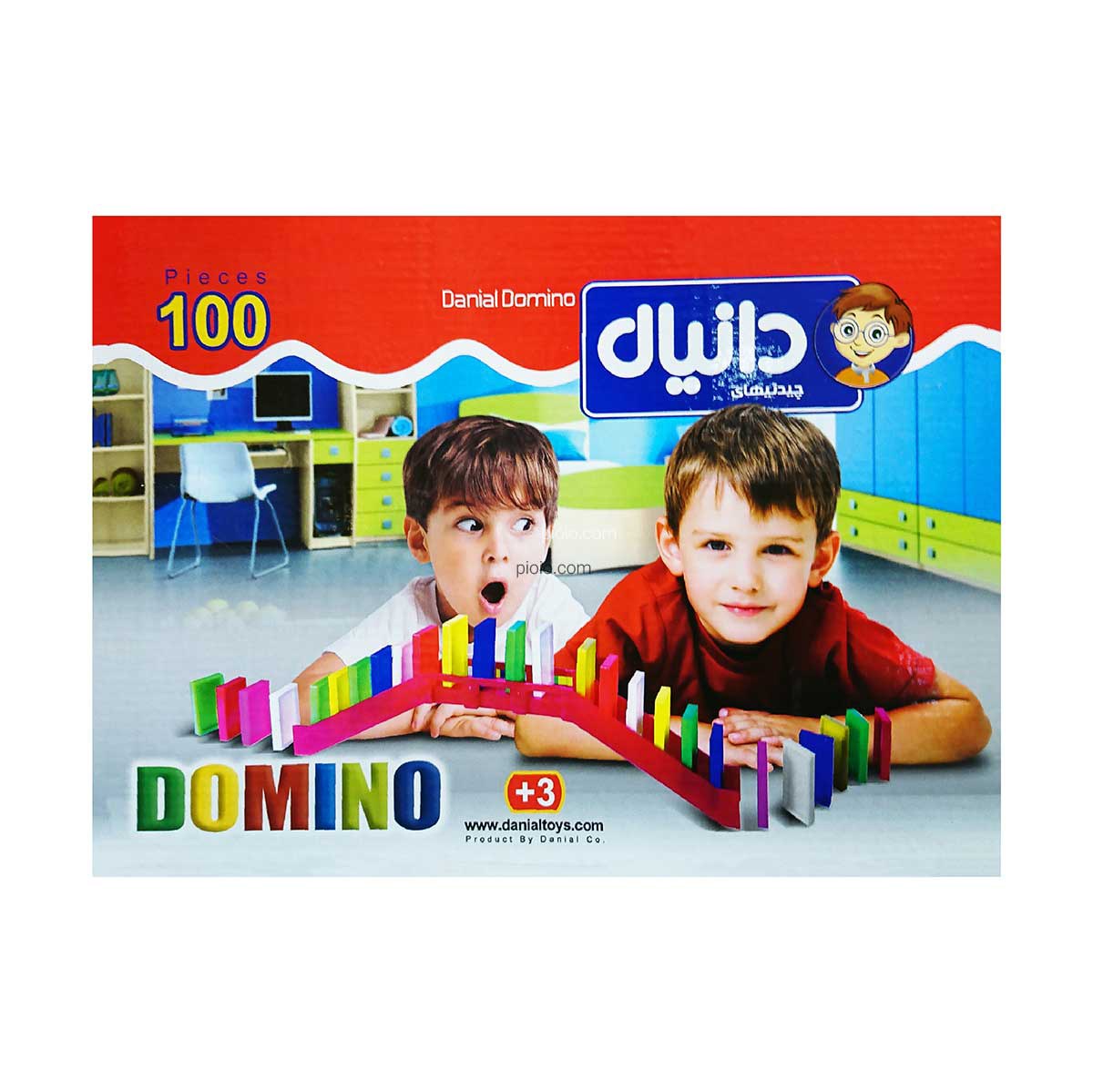 بازی دومینو 100 قطعه دانیال 