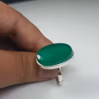 انگشتر عقیق سبز مفتولی دست ساز حرز امام جواد علیه السلام تربت امام حسین 