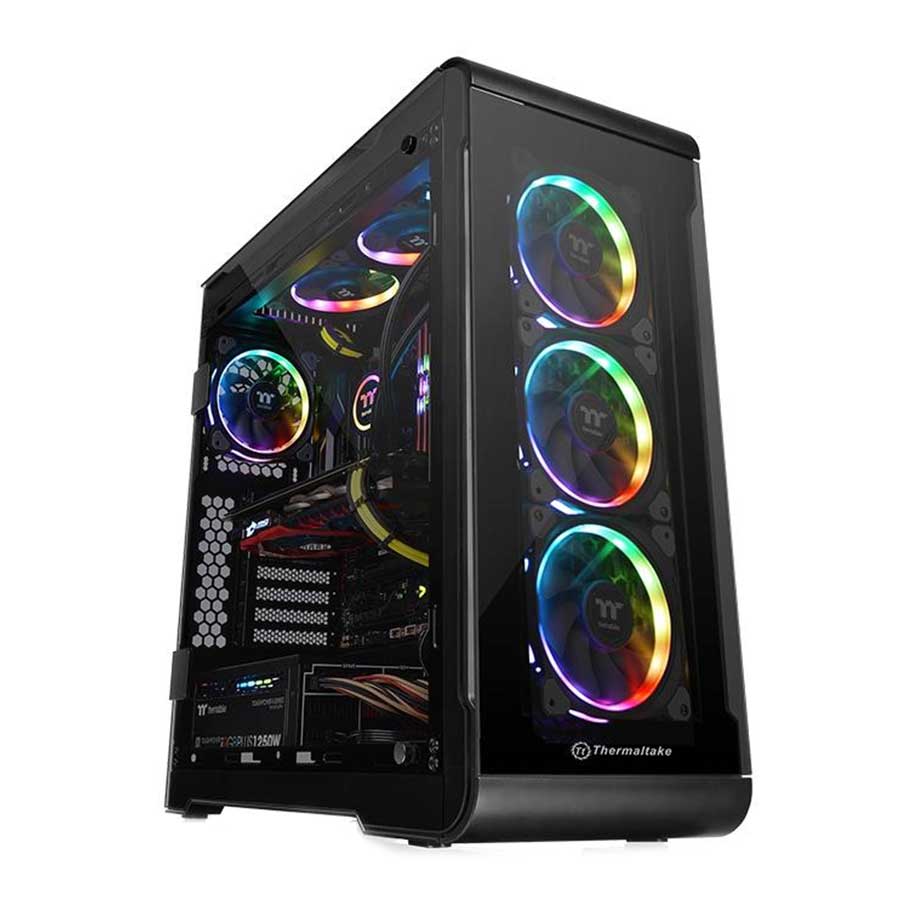 قیمت و خرید کیس کامپیوتر ترمالتیک مدل View 32 Tempered Glass RGB Edition | یاس ارتباط