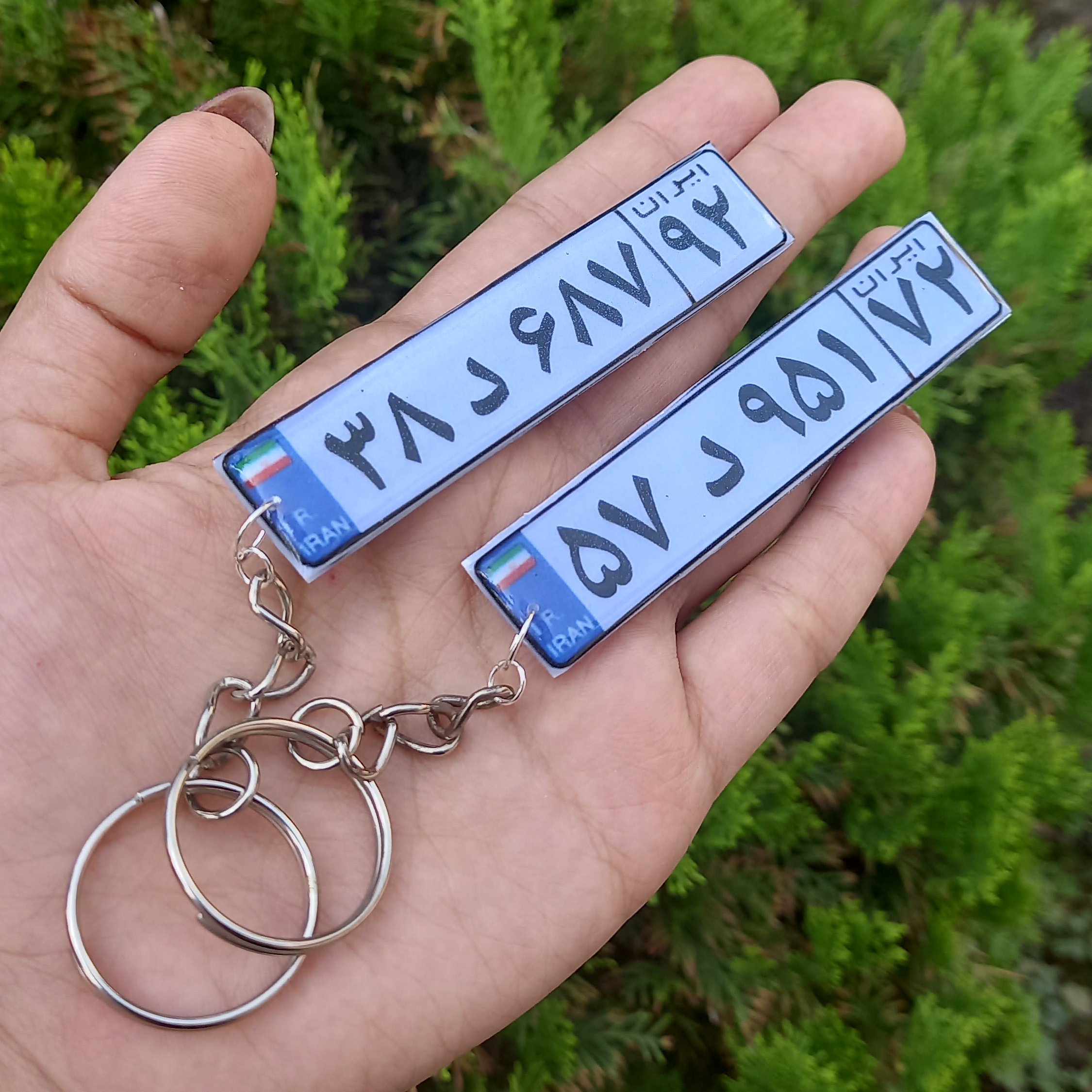 جاسوئیچی پلاک دوطرفه خودرو 