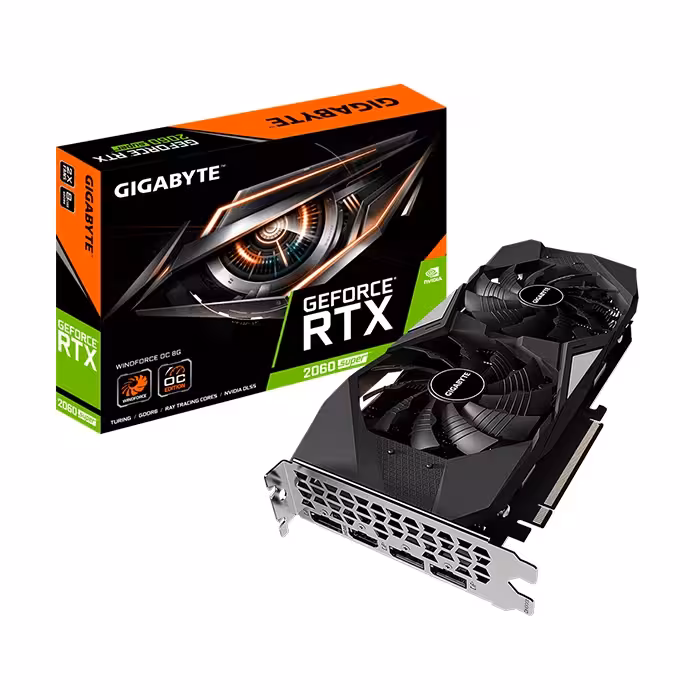کارت گرافیک گیگابایت GeForce RTX 2060 SUPER WINDFORCE OC 8GB