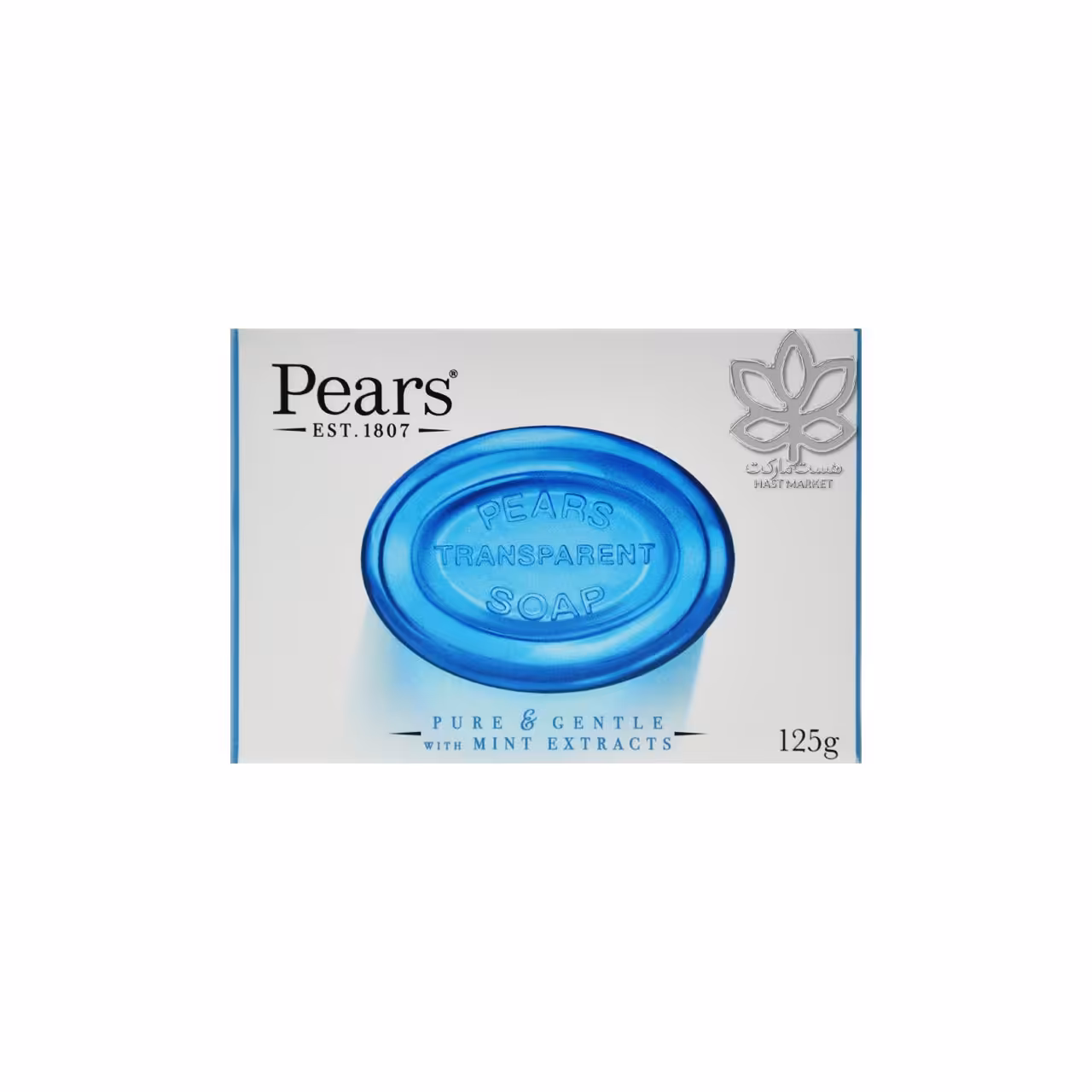 صابون گلیسیرینه با عصاره نعنا ( شفاف کننده پوست ) 125 گرم پیرز - pears