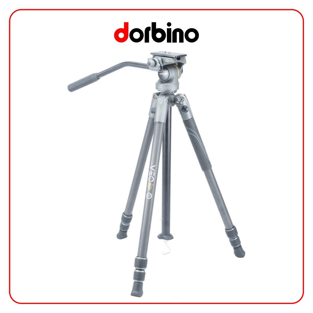 سه پایه فیلمبرداری ونگارد Vanguard VEO 2 PRO 233CV Carbon Fiber Tripod with PH-13 Video Head - فروشگاه دوربین دوربینو