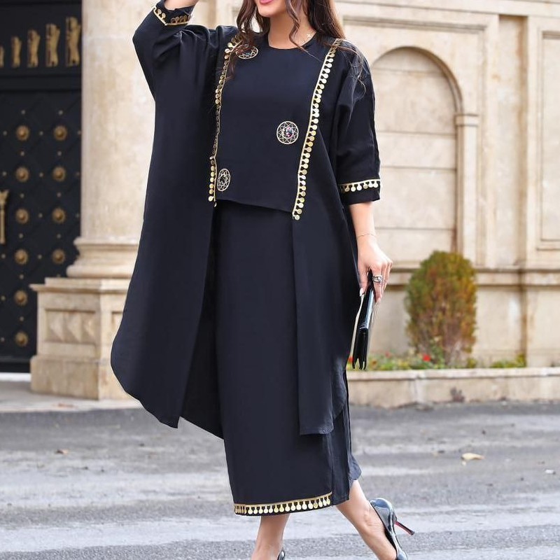 ست مانتو و دامن خلیجی