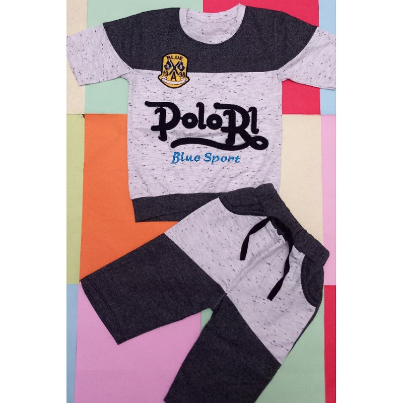 تیشرت شلوارک نخی پسرانه سایز40 مناسب 2تا3سال