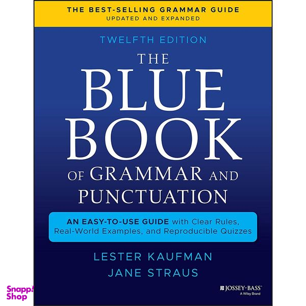 کتاب The Blue Book of Grammar and Punctuation اثر Lester Kaufman and Jane Straus انتشارات Jossey-Bass