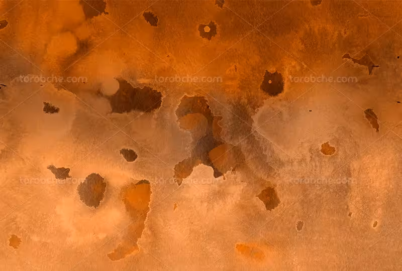 تکسچر آبرنگ قهوه ای | گرافیک با طعم تربچه