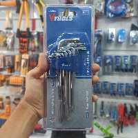 ست 9 عددی آچار آلن ستاره ای - برند وی تولز (Vtools)
