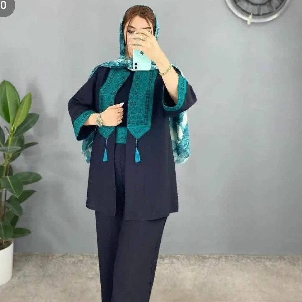 مانتو شلوار ابروبادی زنانه