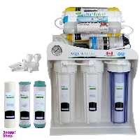 دستگاه تصفیه کننده آب آکوآ اسپرینگ مدل sf4990 + کیت نشتی گیر و فیلتر مدل 01 بسته 3 عددی