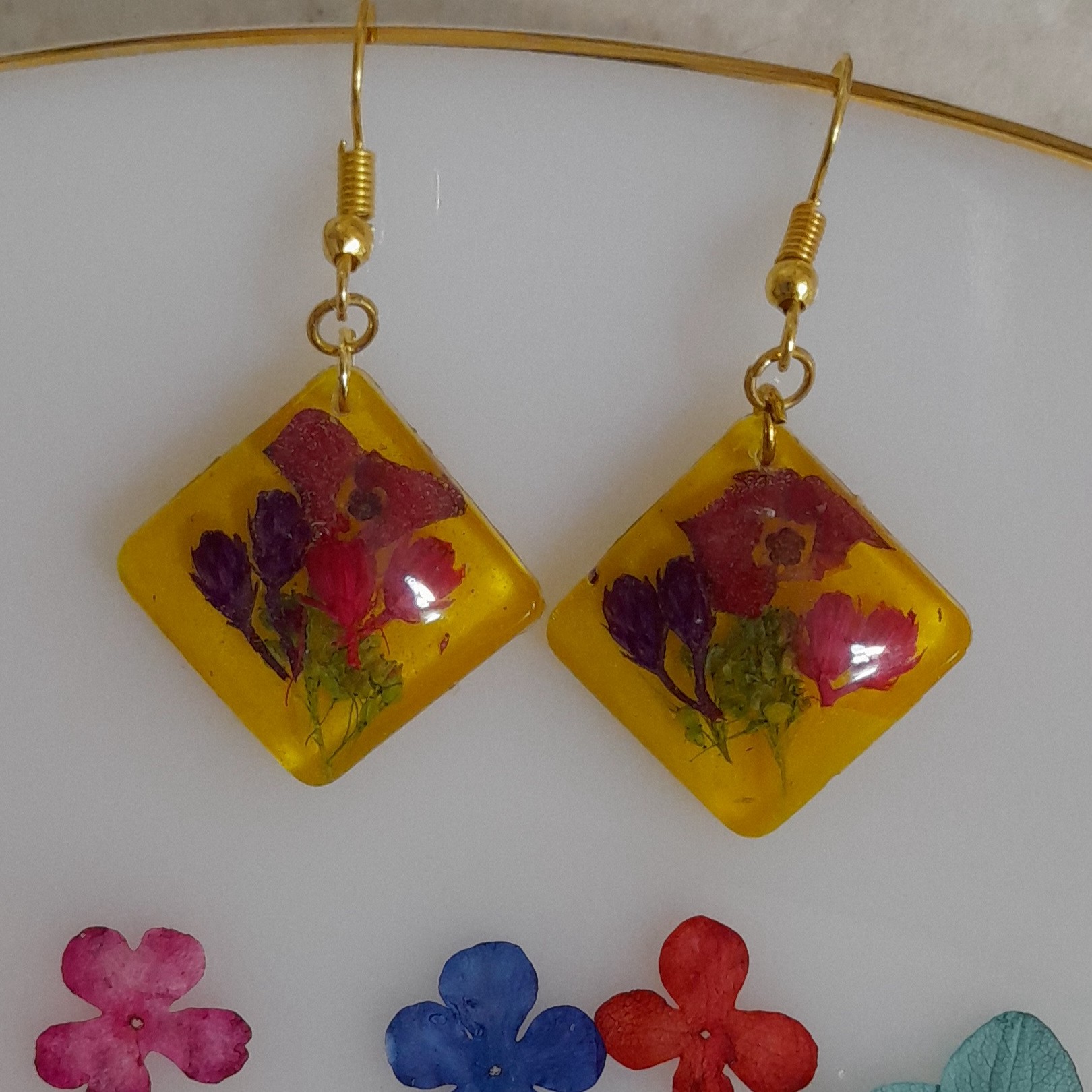 گوشواره های رزین