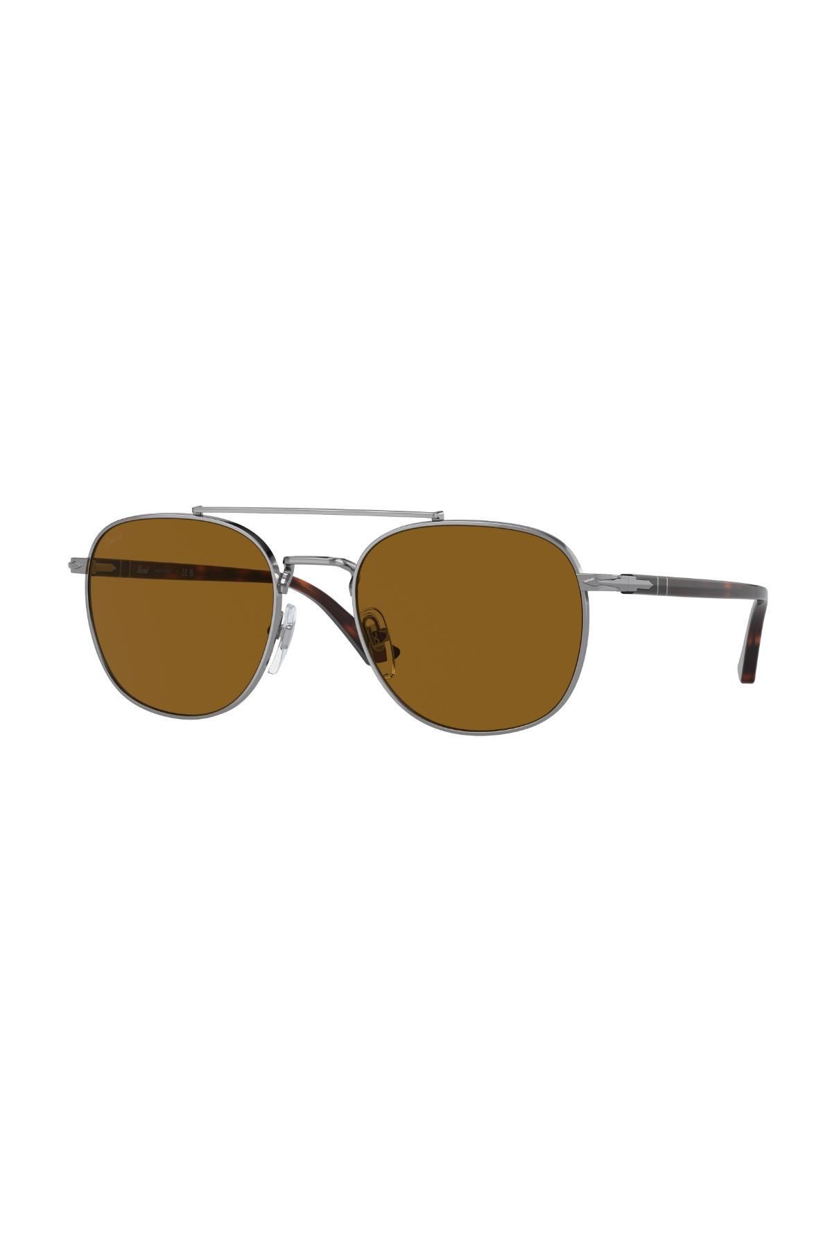 عینک آفتابی خاکستری مردانه و زنانه یونیسکس 0PO1006S 513 33 55 Persol