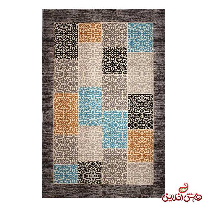 فرش ماشینی ساوین 4044 طوسی