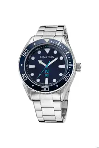 ساعت آبی مردانه NAPFWF118 N83 WRISTATCH WORLD FIN Nautica