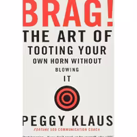 کتاب زبان اصلی Brag اثر Peggy Klaus انتشارات Warner Business Books