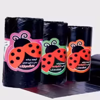 کیسه زباله رولی خانواده کفشدوزک 30 عددی -پرفراژدار