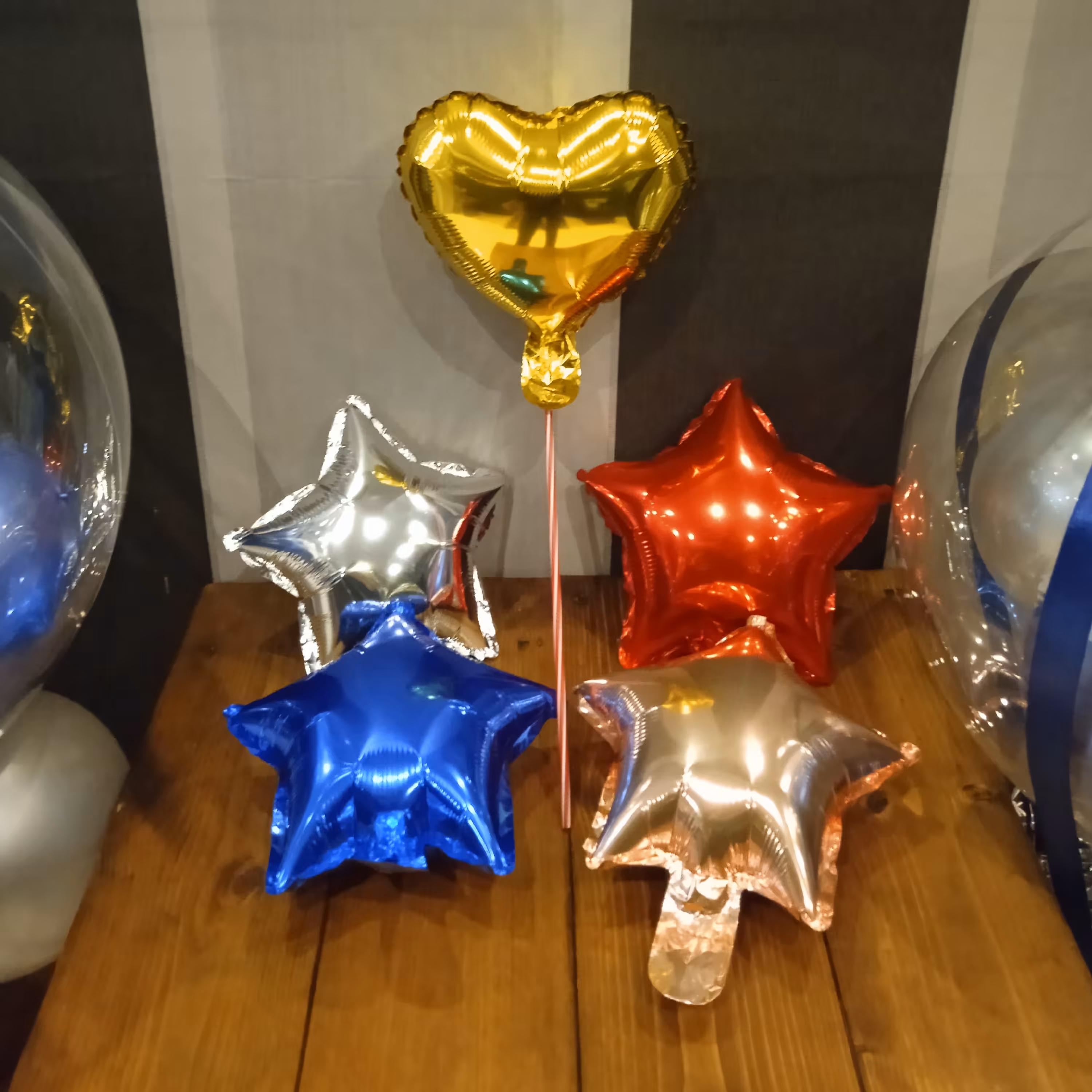 بادکنک قلبی و ستارهای