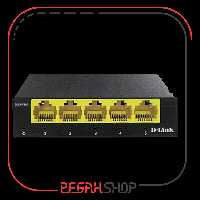 سوئیچ شبکه DGS-F105 مدل 5 Port Gigabit Desktop Switch برند D-Link