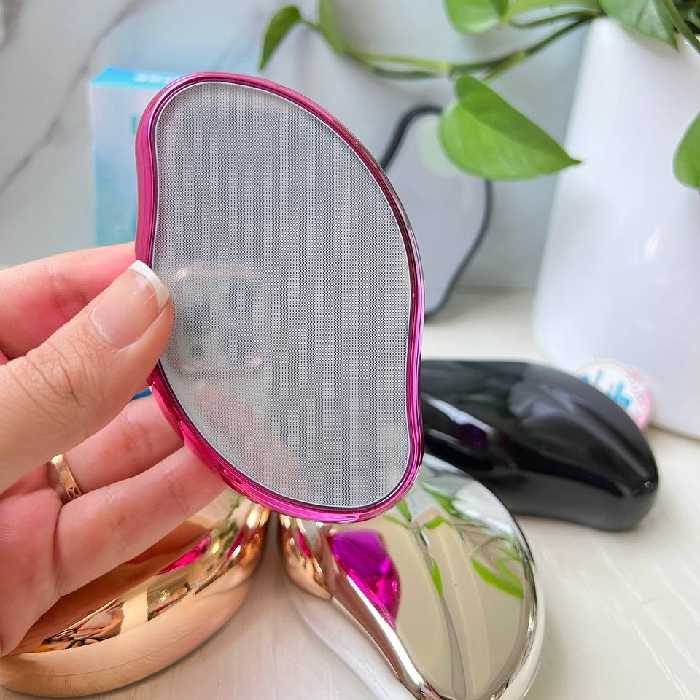 موبر اپیلاتور شیور کریستالی اورجینال سری اول  کاملا بدون درد از بین بردن موهای زاید بدن و کند تر شدن رشد موهای زاید 