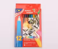 مداد رنگی 12 رنگ قطور