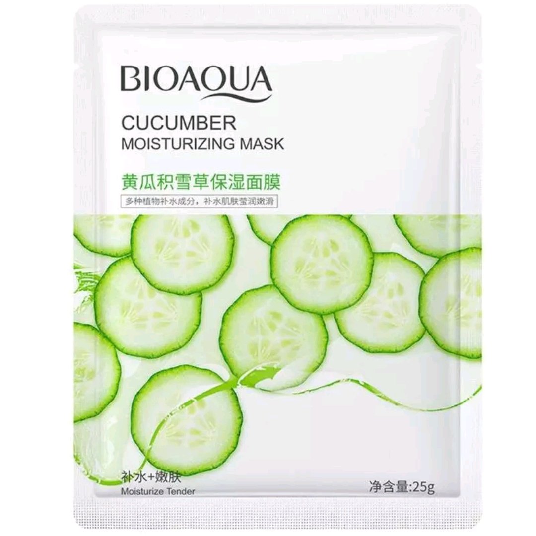 ماسک صورت ورقه ای خیار