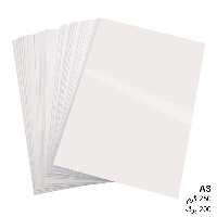 خرید مقوا گلاسه 250 گرم A3 مدل براق بسته 200 برگی