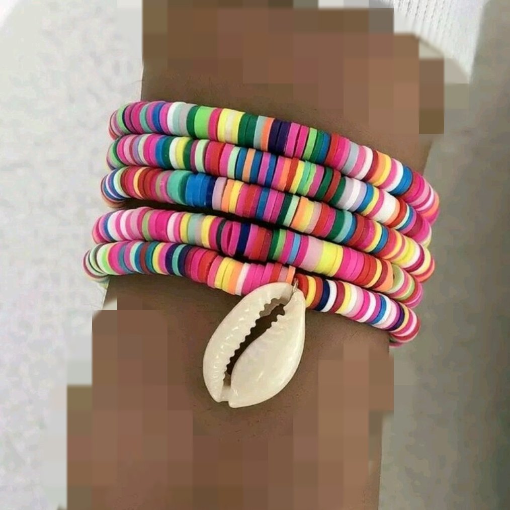 دستبند فیمو و صدف