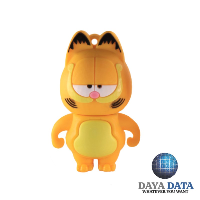 فلش مموری فانتزی دایا دیتا گارفیلد خوابالو مدلPC1035-3 ظرفیت32GB-USB2 رنگ نارنجی