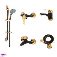 ست شیرآلات فاخته مدل زحل کد MTBiS محموعه 5 عددی