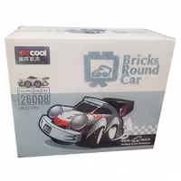 ساختنی دیکول مدل Bricks Round Car کد 26008