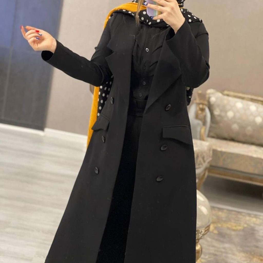 کت بلند رویا جنس کرپ مازراتی از کالکشن محرم با ارسال رایگان 