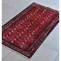 فرش دستبافت دو متری امیرخیز مدل ترکمن کد 21102