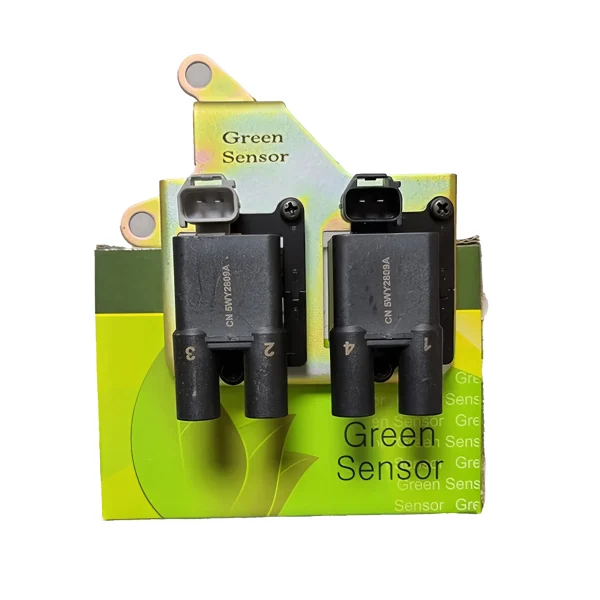 کوئل دو قلو زیمنس پراید براکت دار - برند گرین - شماره فنی AV-9101