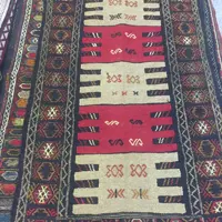 گلیم اعلا دست بافت کردی شمال خراسان سایز 110 در 180 سانتیمتر