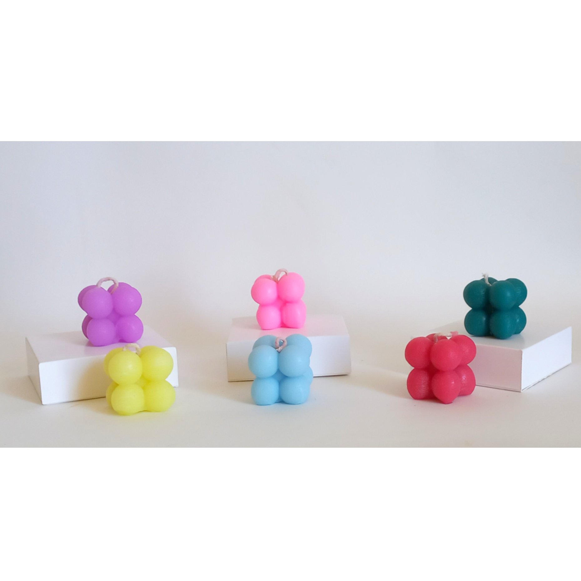 شمع های روبیک کوچک بیریاگاتقدیم نگاهتون 