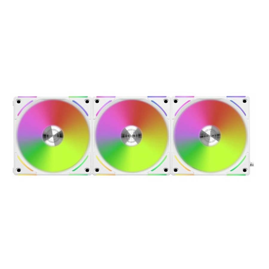 قیمت و خرید فن خنک کننده کیس لیان لی مدل UNI Fan AL120 V2 ARGB White 3-in-1 | یاس ارتباط