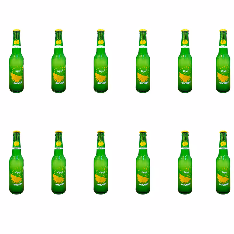 نوشیدنی لیموناد گاز دار بهنوش - 280 میلی لیتر بسته 12 عددی