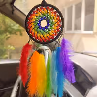 دریم کچر آویز  ماشینرنگی رنگی