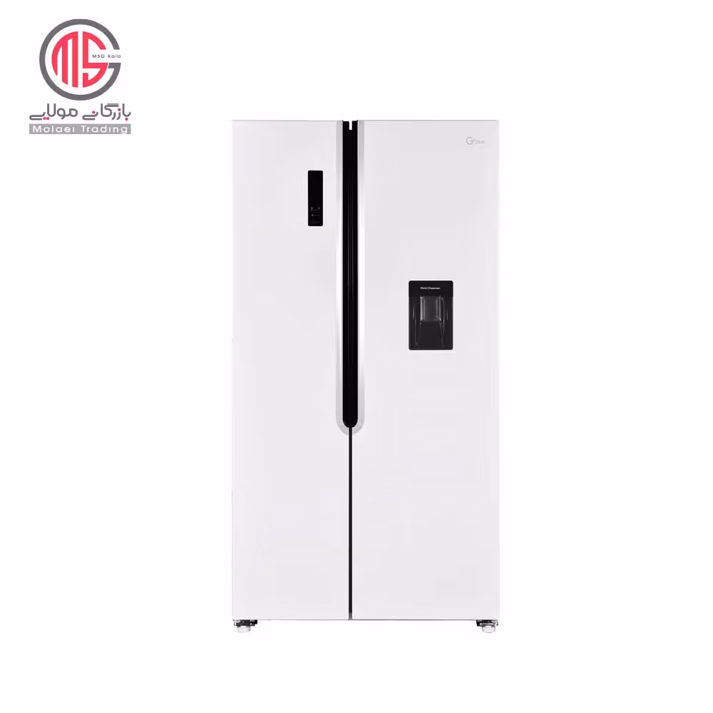 یخچال و فریزر ساید بای ساید 28 فوت جی پلاس مدل P-7525-W