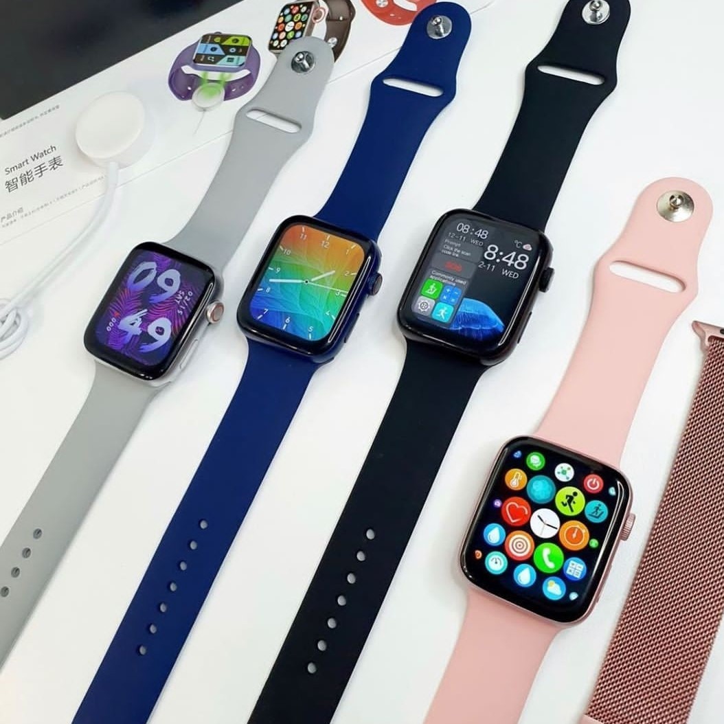 ساعت هوشمند اپل واچ سری 7 اورجینال اسمارت واچ همراه با گارانتی سه ماه و  با قابلیت تماس کنترل موبایل (پس کرایه)