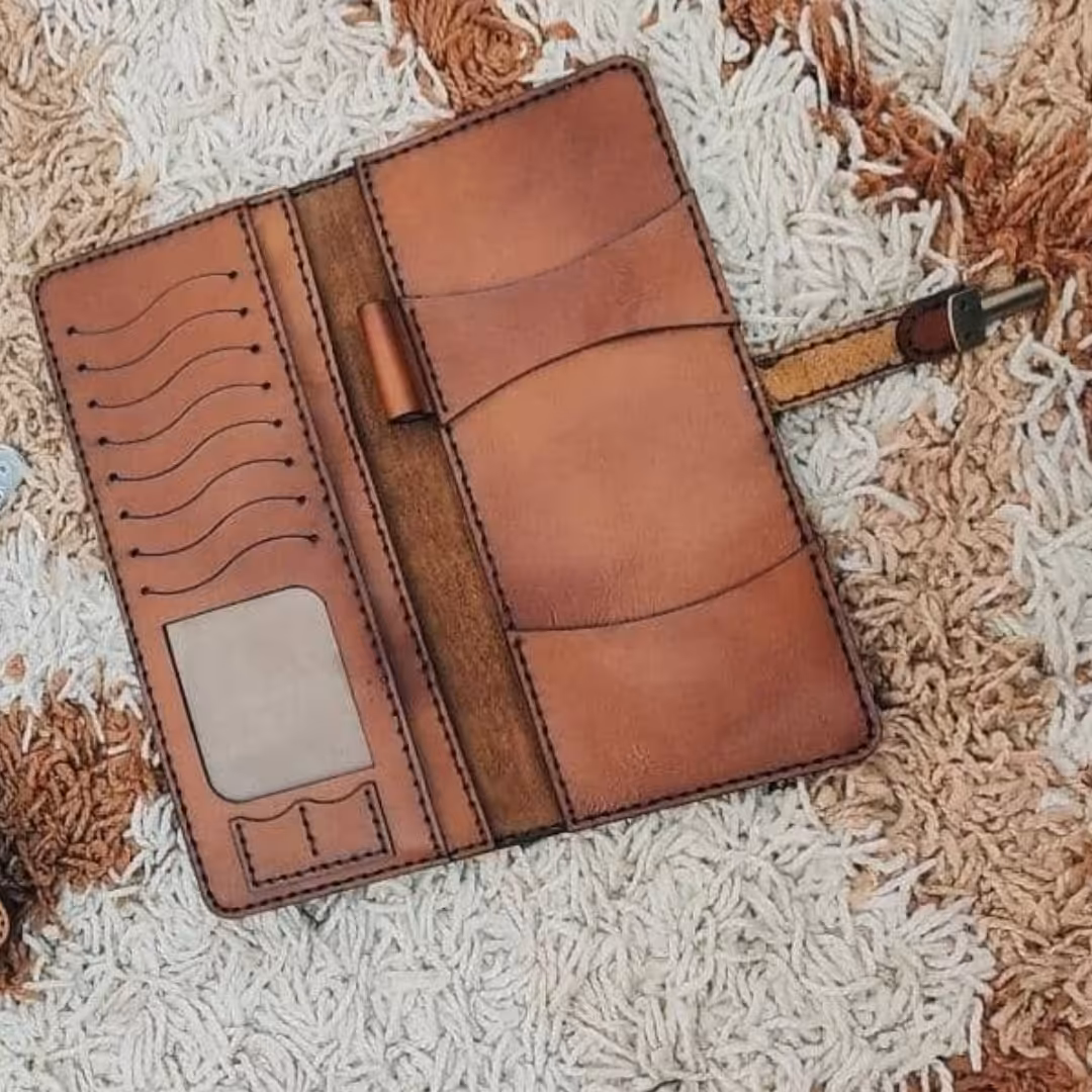 کیف چرم دستدوز