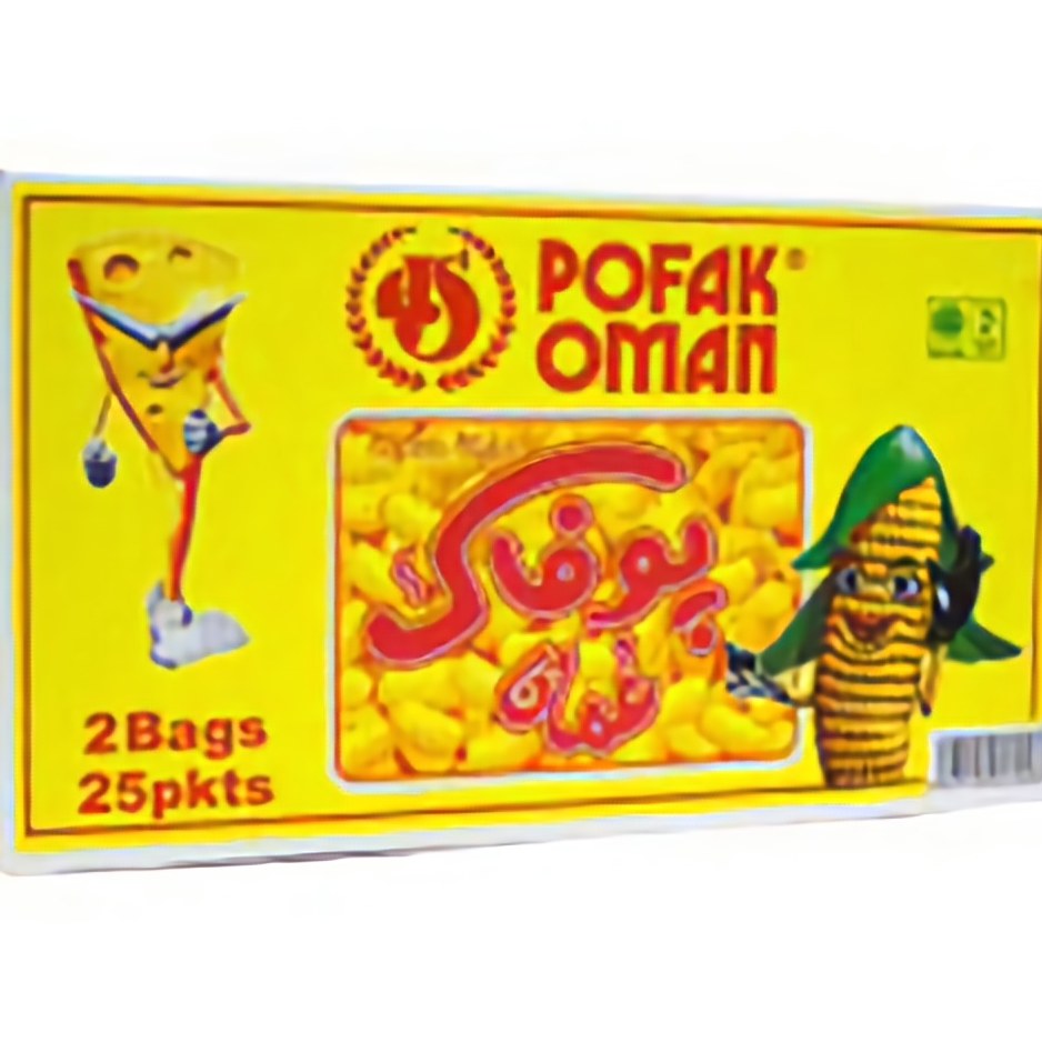 پفک عمان 12 گرمی کارتن 50 عددی