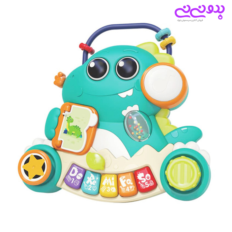 اسباب بازی پیانو دایناسور هولی تویز کد 8976 | سیسمونی بدو نی نی